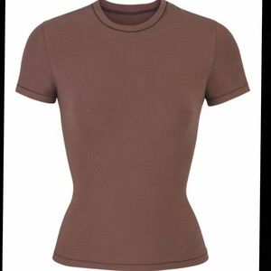 SKIMS COTTON JERSEY T-SHIRT